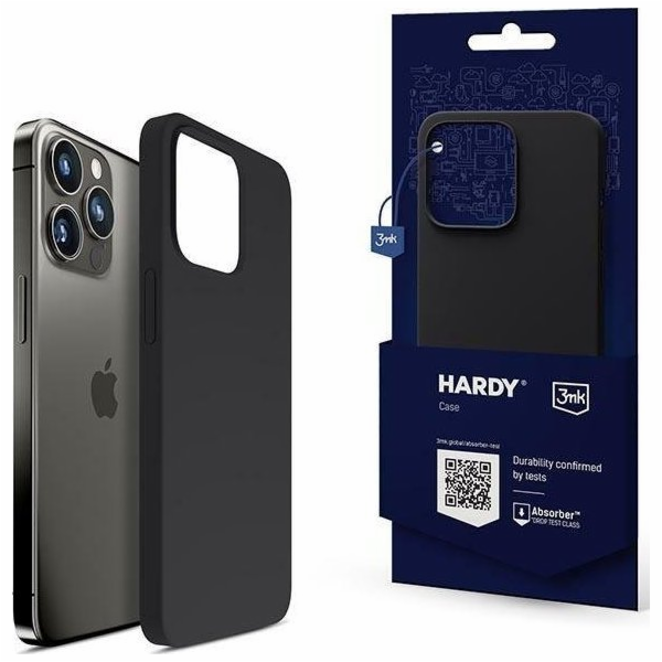 3mk ochranný kryt Hardy Silicone MagCase pro Apple iPhone 13 Pro, černá