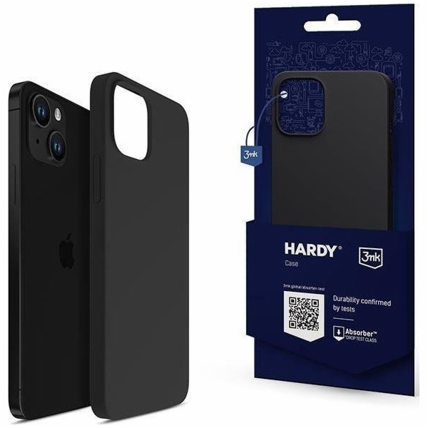 3mk ochranný kryt Hardy Silicone MagCase pro Apple iPhone 13, černá