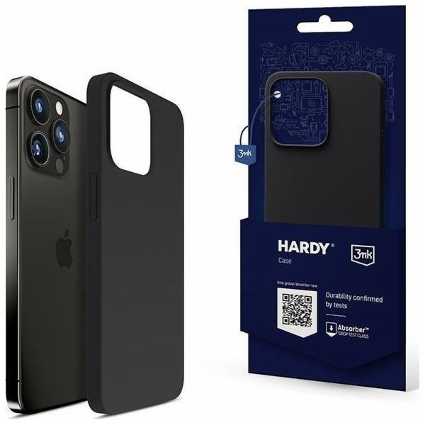 3mk ochranný kryt Hardy Silicone MagCase pro Apple iPhone 14 Pro Max, černá