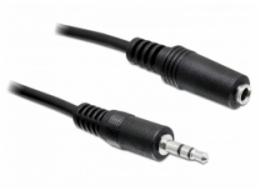 Delock Audio kabel 3,5mm stereo jack samec/samice, 5m (84237)