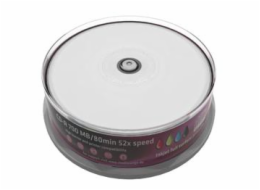 MediaRange CD-R 700MB 52x, Printable, spindle, 100ks (MR202)