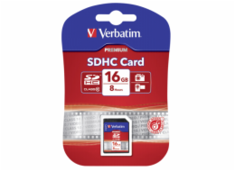 Verbatim SDHC karta 16GB Class 10