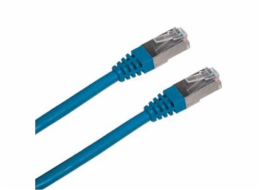 Patch kabel FTP Cat 6, 1m - modrý