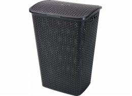 CURVER LAUNDRY BASKET MY STYLE 55L /DARK BROWN