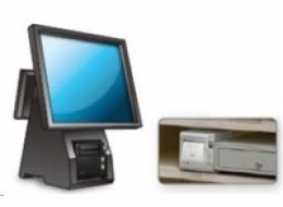 Seiko pokladní tiskárna RP-D10, řezačka, Horní/Přední výstup, BT, černá, zdroj