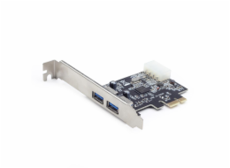 Gembird PCIe radič 2x USB 3.0 ext.+1 USB2.0 interní, PCIe Express