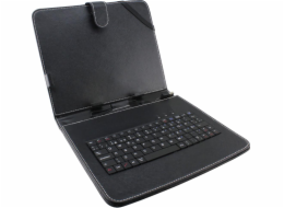 ESPERANZA EK124 - 5901299904176 Esperanza EK124 MADERA klávesnice+pouzdro pro tablet 9.7, USB, eko kůže, černé