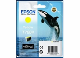 EPSON ink bar ULTRACHROME HD "Kosatka" - Yellow - T7604 (25,9 ml)