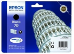 EPSON Ink čer WF-5xxx Series Ink Cartridge "Pisa" 79 Black (14,4 ml)