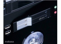 AKASA HDD box Lokstor M21, 2x 2,5" SATA HDD/SSD do 3,5" interní pozice,  černý