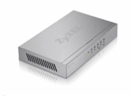 Zyxel GS-105B ZyXEL GS-105B 5-port 10/100/1000Mbps Gigabit Ethernet switch, desktop, metal housing
