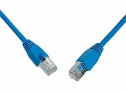 SOLARIX patch kabel CAT6 SFTP PVC 10m modrý snag-proof