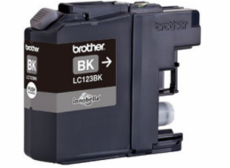 BROTHER INK LC-123BK, černý inkoust (až 600 stran)