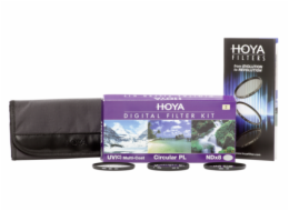 Hoya Digital filtr Kit II 62mm Pol-Cirk./NDX8/HMC UV (C)