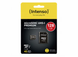 Intenso microSDXC Cards    128GB Class 10 UHS-I Premium