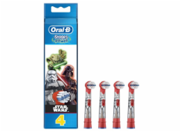 ORAL-B KIDS EB10-4 STAR WARS Replacement toothbrush tips 4 pc(s) Red