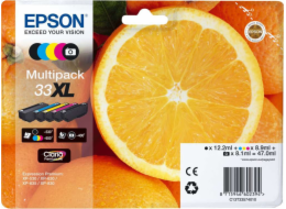 Epson Multipack Claria Premium BK/PBK/C/M/Y 33 XL        T 3357