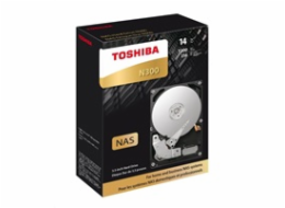 Dysk serwerowy Toshiba N300 (bulk) 14 TB 3.5   SATA III (6 Gb/s)  (HDWG21EUZSVA)