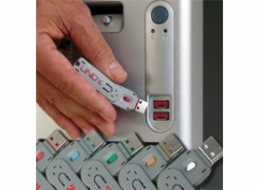 Lindy Zestaw 4 blokerów USB z kluczem (40452)