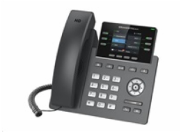 Grandstream GRP2613 VoIP telefon, 3x SIP, barevný podsvícený 2,8" displej, 2x Gbps RJ45, PoE