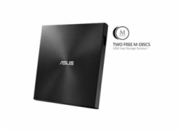 ASUS  External Slim SDRW-08U7M-U/BLACK/G/AS,  Retail, černá