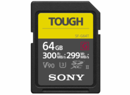 Sony SDXC G Tough series    64GB UHS-II Class 10 U3 V90