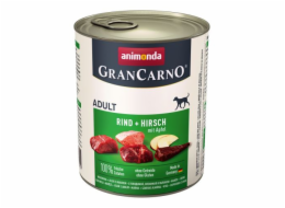 Animonda GRANCARNO Adult -hovězí + jelení maso+ jablka 800g