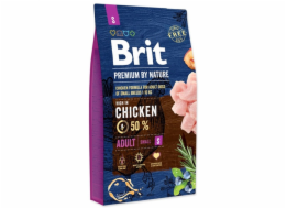 Brit Premium by Nature Adult S 8kg granule pro psy