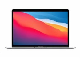 Apple MacBook Air 2020 Silver MGN93CZ/A M1 chip with 8-core CPU and 7-core GPU, 256GB,8GB RAM - Silver