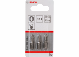 Bosch 3ks PZ krízový bit vel.1 XH1 25mm