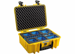 B&W GoPro Case typ 4000 Y zlutý s penovou výplní pro GoPro 9/10