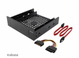 AKASA adaptér 3.5" interní zařízení/SSD/HDD + SATA kabely