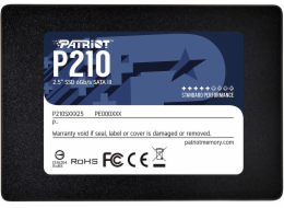 PATRIOT P210 1TB SSD / 2,5" / Interní / SATA 6GB/s / 7mm