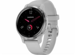 Garmin GPS sportovní hodinky Venu2S Silver/Gray Band, EU