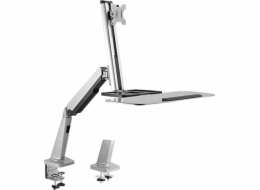 Maclean Mount  For Monitor & Keyboard  Seated Standing Up  13 -32   Up to 8kg  MC-728