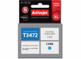 Activejet AE-34CNX ink (replacement for Epson 34XL T3472; Supreme; 14 ml; cyan)