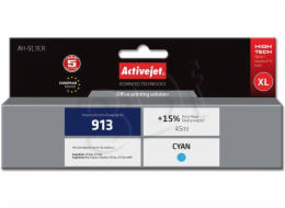 Activejet AH-913CR ink (replacement for HP 913 F6T77AE; Premium; 45 ml; cyan)