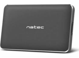 Natec Oyster Pro Slim SATA 2.5inch USB 3.0 External Hard Drive Enclosure Black