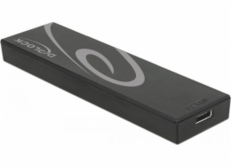 Delock Externí pouzdro M.2 SSD 42/60/80 mm > SuperSpeed USB 10 Gbps (USB 3.1 Gen 2) USB Type-C™ samice