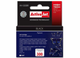 Activejet AH-300BR ink for HP printer, HP 300 CC640EE replacement, Premium, 6 ml, black