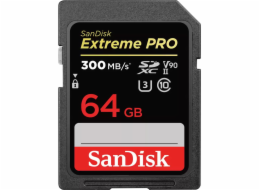 SanDisk ExtremePRO SDXC V90 64GB 300MB UHS-II  SDSDXDK-064G-GN4IN