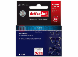 Activejet AH-920CCX HP Printer Ink  Compatible with HP 920XL CD972AE;  Premium;  12 ml;  blue.