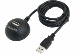 Prodlužovací kabel kabelu USB Logilink s dokovací stanicí (CU0013B)