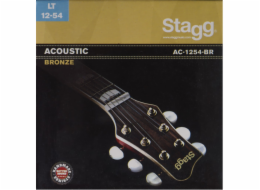 Stagg AC-1254-BR, sada strun pro akustickou kytaru, light