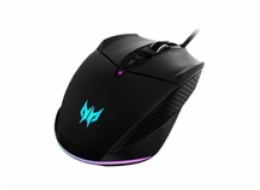 ACER GAMING MOUSE -  max. 19000dpi,10 programovatelných tlačítek, 4 barvy podsvícení,životnost 20 mil. kliknutí