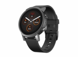 TicWatch E3 1.3”  Smart watch  GPS (satellite)  2.5D glass  Touchscreen  Heart rate monitor  Activity monitoring 24/7  Waterproof  Bluetooth  Wi-Fi  Panther Black
