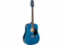 Stagg SA20D 3/4 BLUE, akustická kytara 3/4 typu Dreadnought
