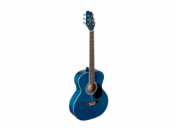 Stagg SA20A BLUE, akustická kytara typu Auditorium