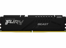 Paměť Kingston FURY Beast Black DDR5 16GB, 5200MHz, CL40