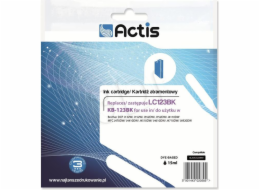 Actis KB-123Bk ink for Brother printer; Brother LC123BK/LC121BK replacement; Standard; 10 ml; black